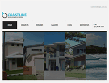 Tablet Screenshot of coastlinedesign.com.au